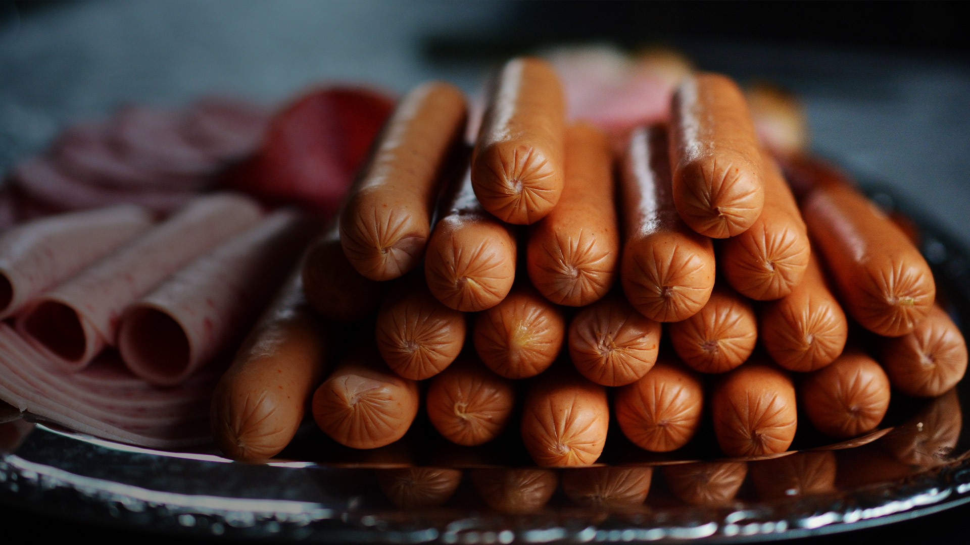 Sausages made with Vicel cellulose casing