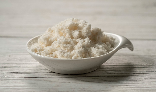 Proteína funcional de res en polvo de textura granulada