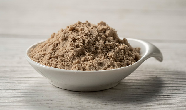 Proteína funcional de recortes de cerdo en polvo de tono beige grisáceo
