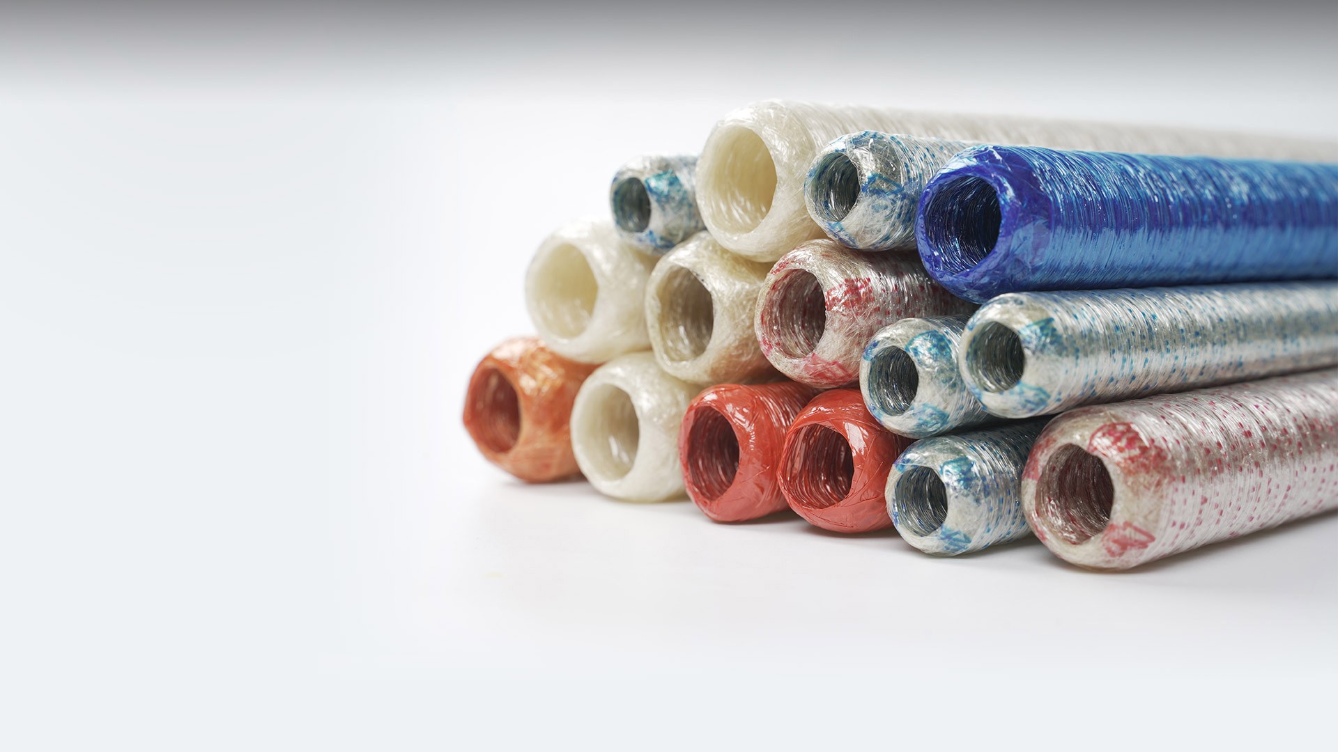 Rollos de tripa de celulosa en distintos calibres y acabados
